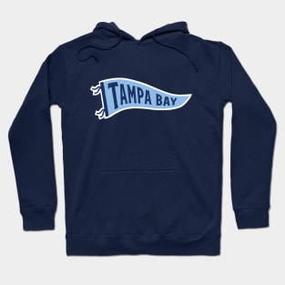 Tampa Bay Pennant - Navy Hoodie